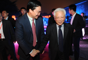 十一屆全國人大常委會(huì)副委員長(zhǎng)周鐵農(nóng)出席“中國企業(yè)夢(mèng)之隊(duì)”盛典