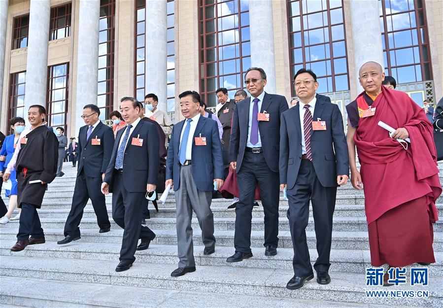 （兩會·XHDW）（14）全國政協十三屆三次會議舉行閉幕會