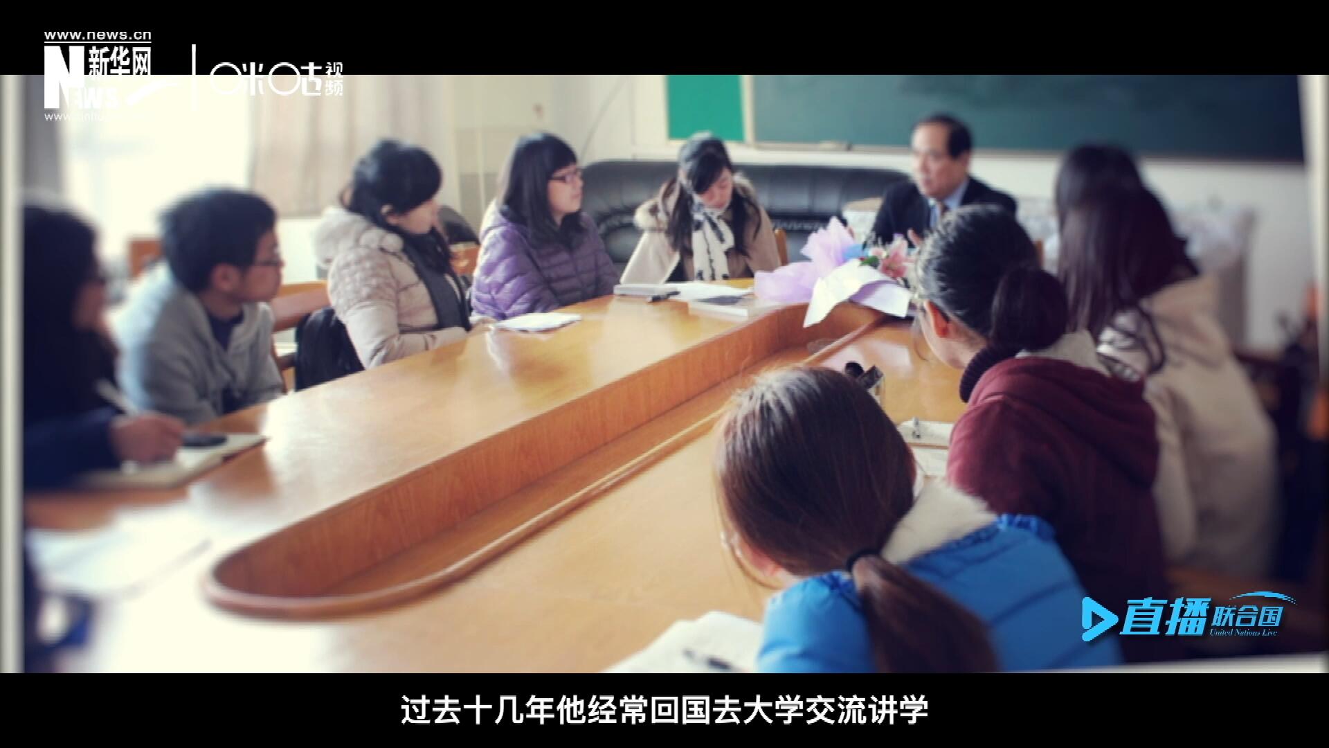 過去十幾年陳峰經(jīng)常回國去大學(xué)交流講學(xué)，給年輕人分享他學(xué)習(xí)、工作和生活的故事。