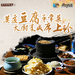 莫道豆腐平常菜，大廚烹成席上珍